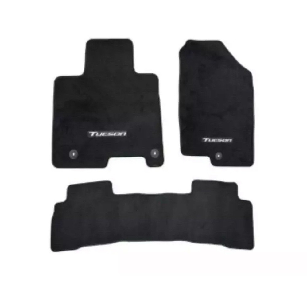 2022-2026 Hyundai Tucson Carpeted Floor Mats P0F14AC001 Genuine OEM New